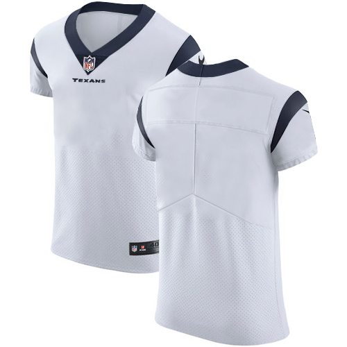 Nike Texans Blank White Men's Stitched NFL Vapor Untouchable Elite Jersey - Click Image to Close